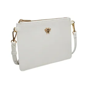 5757- White Ealing Phone/Clutch Wallet - Alice Wheeler