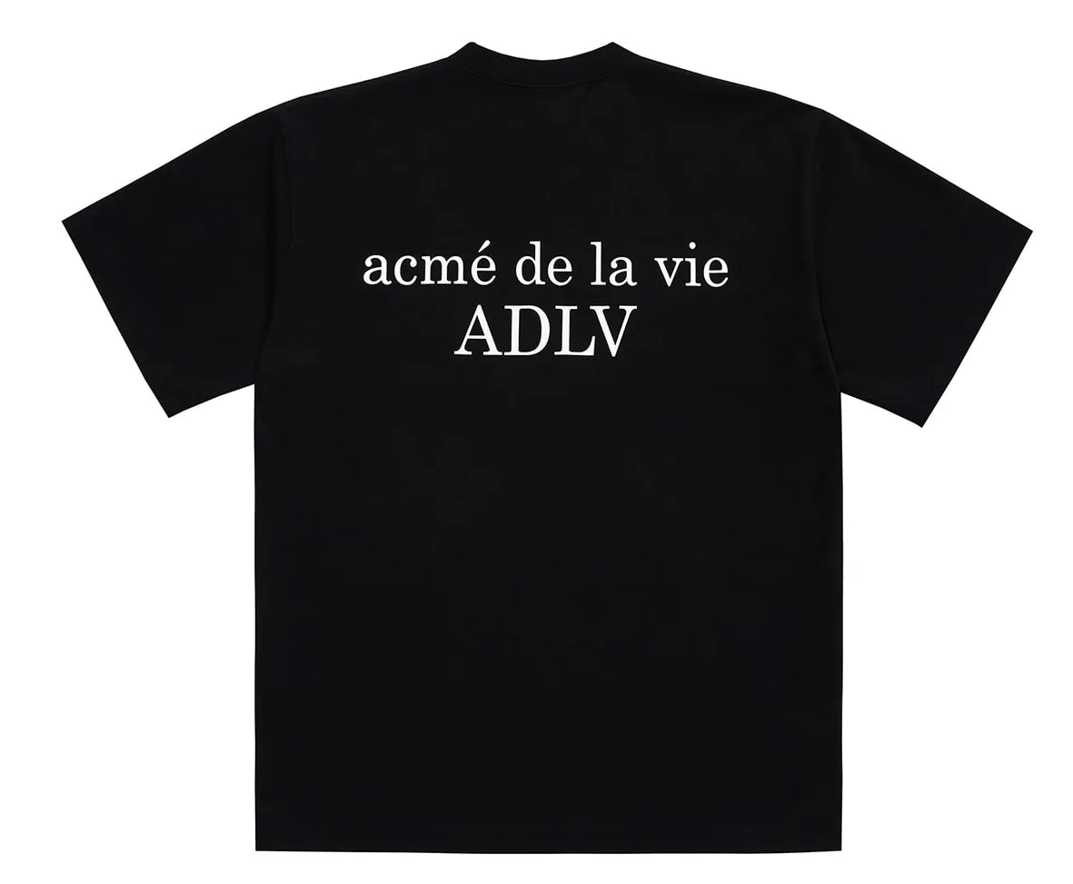 acme de la vie  |Crew Neck Unisex Street Style U-Neck Plain Cotton