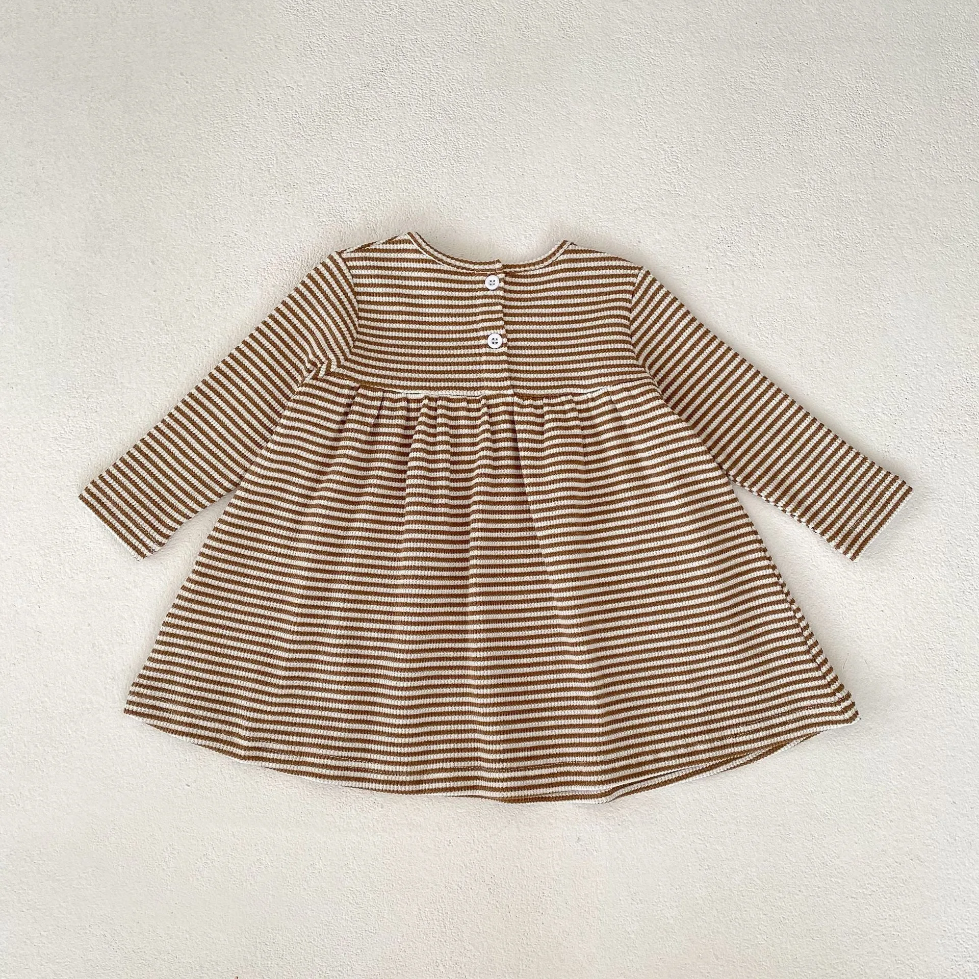 Baby Kid Girls Striped Dresses Wholesale 230828256