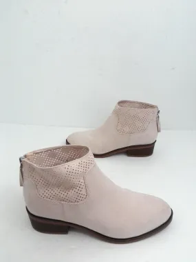 Dolce Vita Women's Pink Suede Booties Size 4