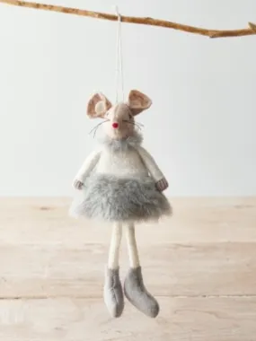 Hanging Fabric Mouse Decoration