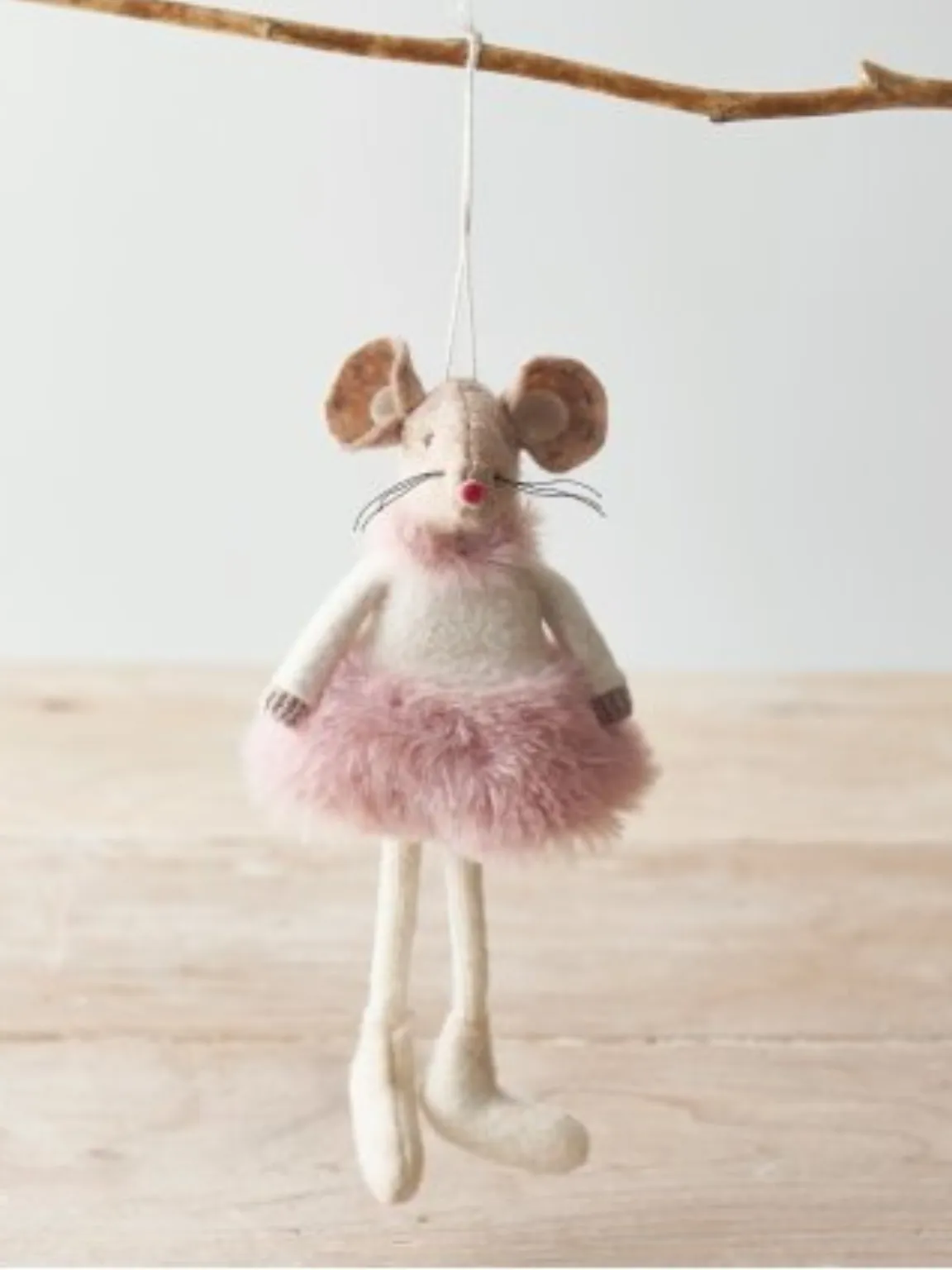 Hanging Fabric Mouse Decoration