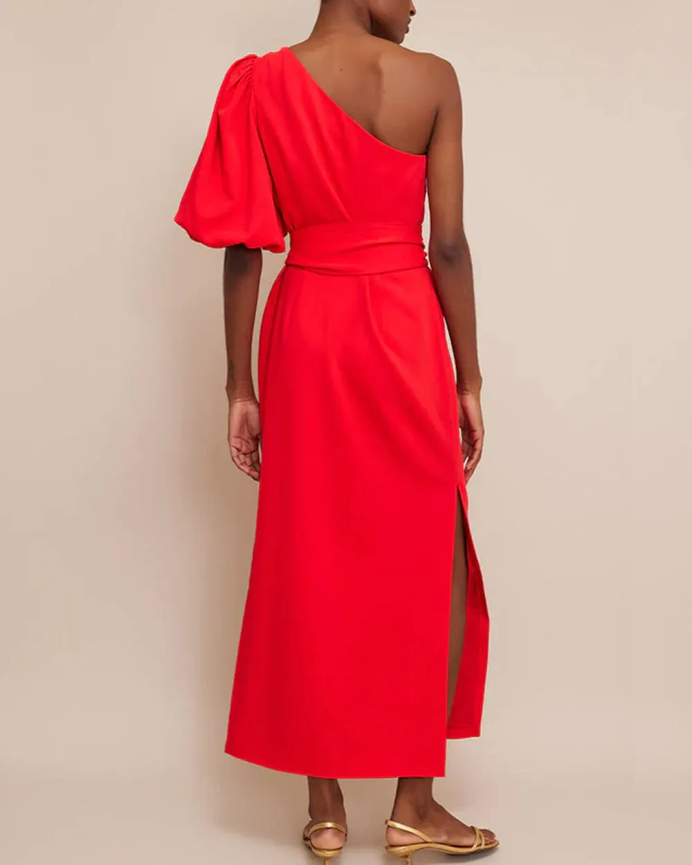 High Risk Red Single Shoulder Lucia Dress