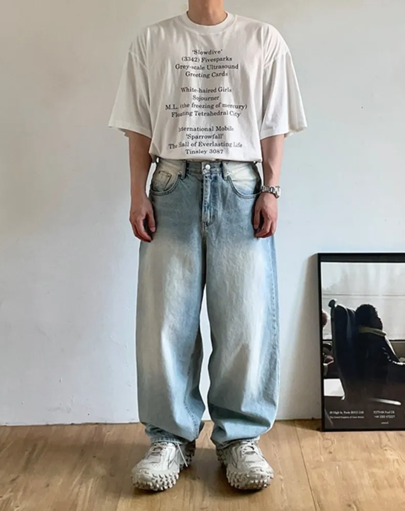 HUE  |Street Style Plain Cotton Short Sleeves Oversized Logo