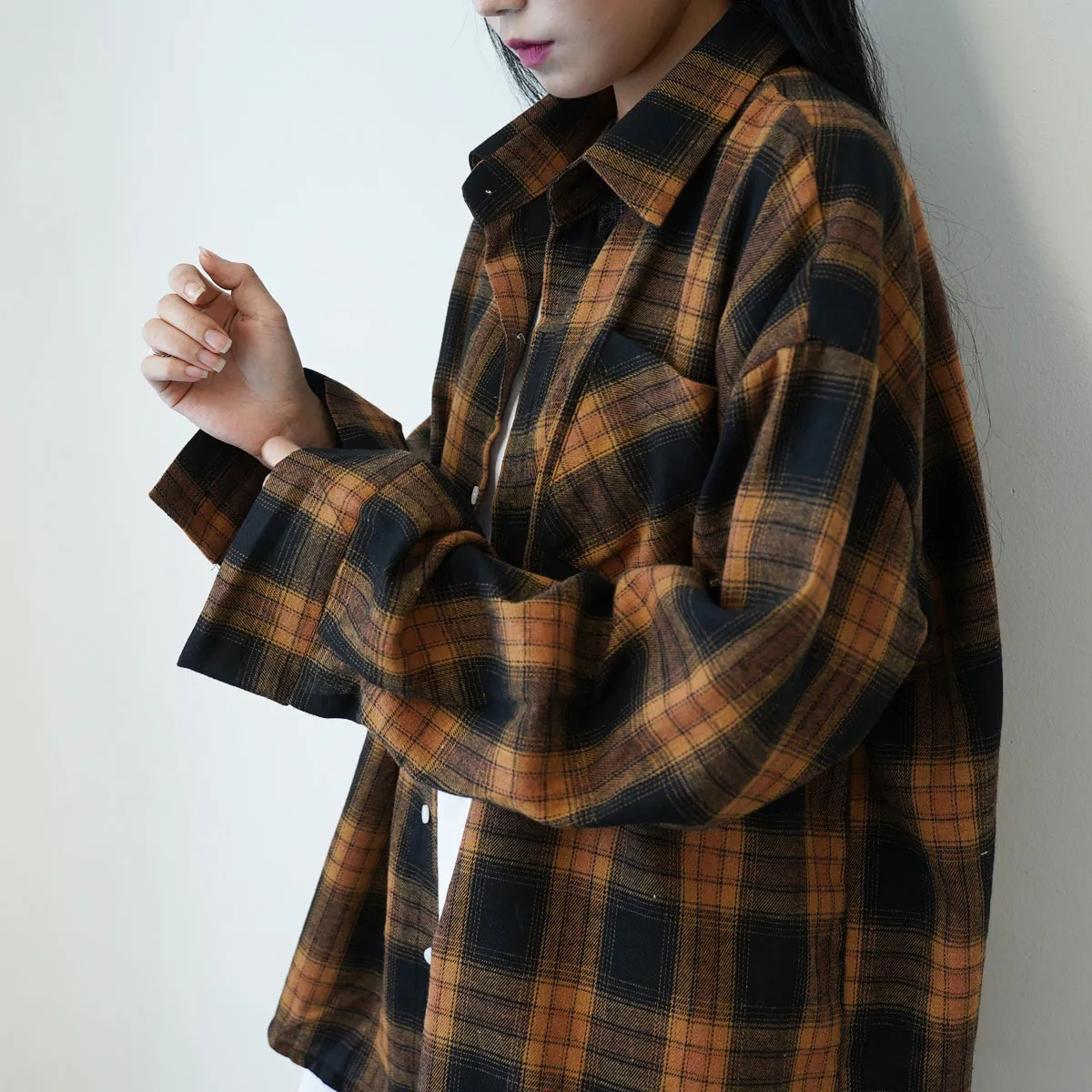 IONSEOUL  |Unisex Street Style Oversized Shirts