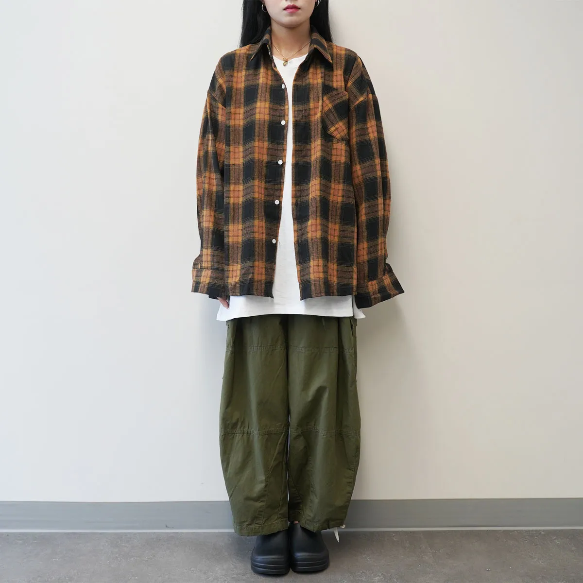 IONSEOUL  |Unisex Street Style Oversized Shirts