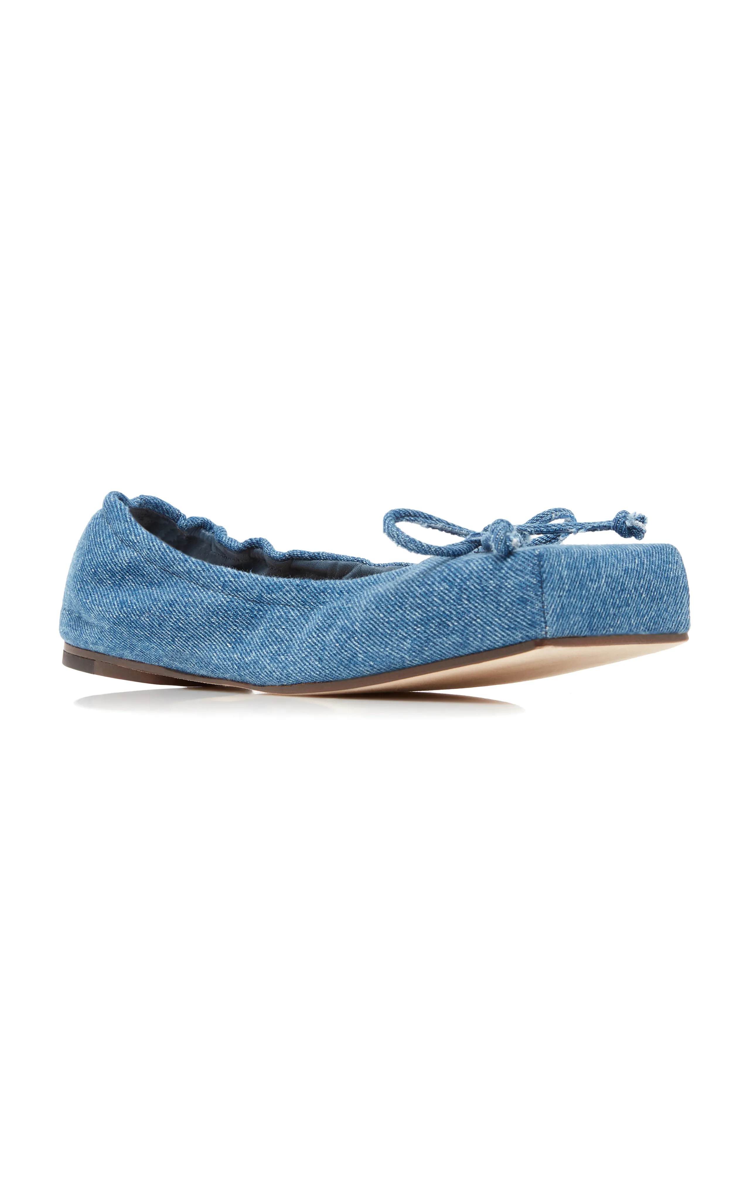 Jacquemus Denim Ballet Flats