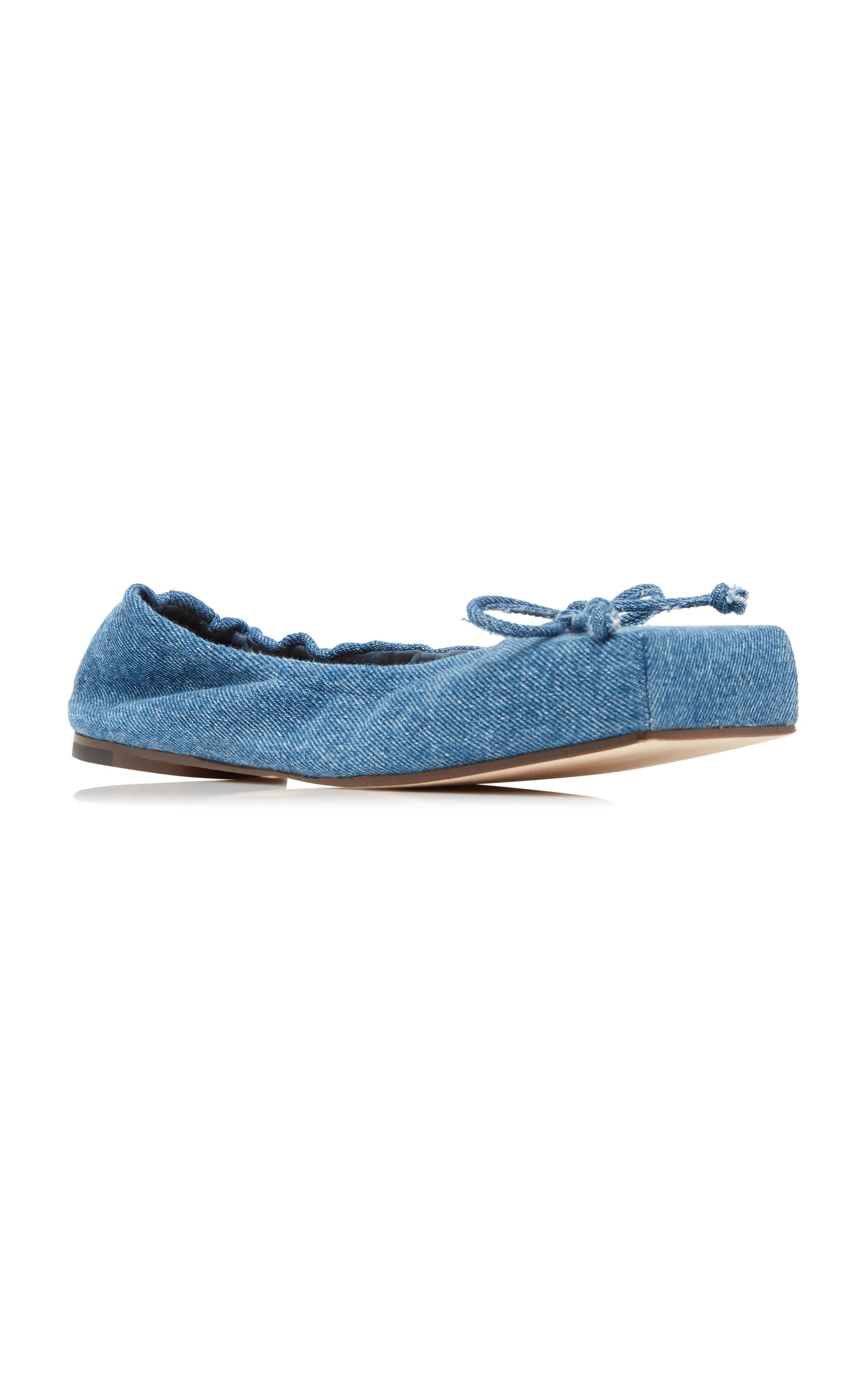 Jacquemus Denim Ballet Flats