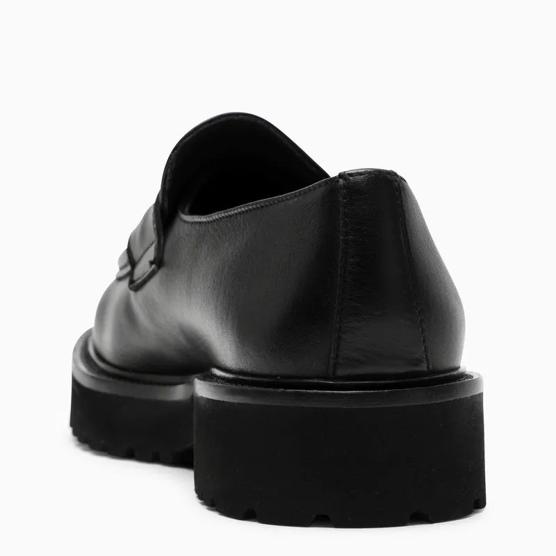 LEATHER LOAFERS