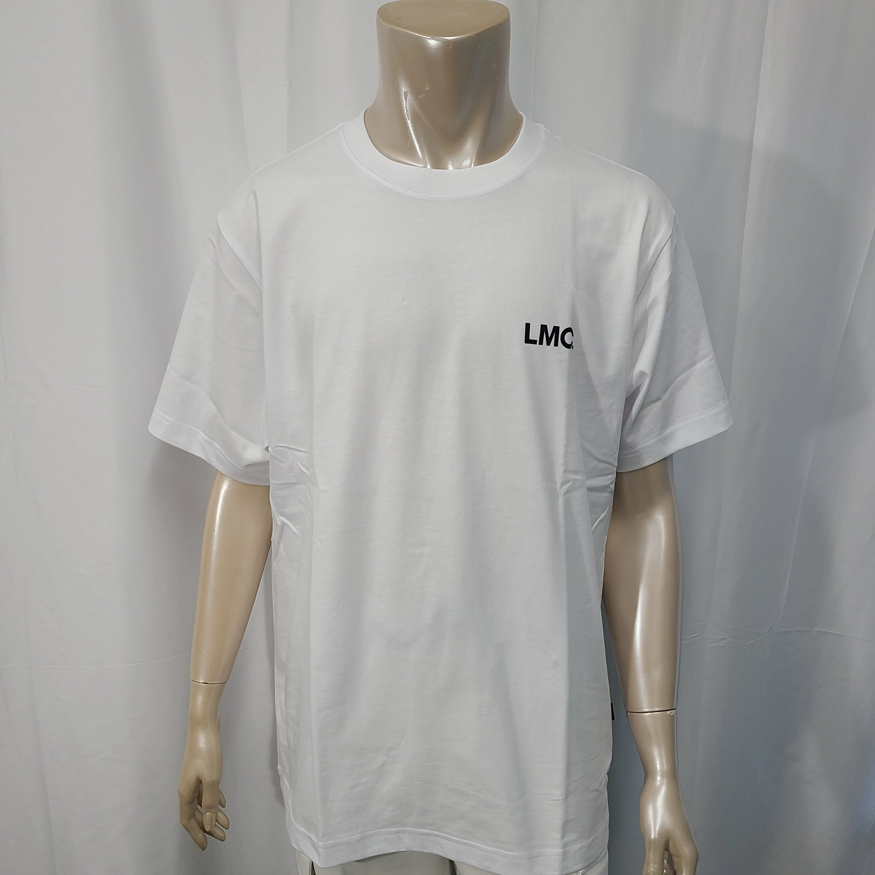 LMC  |Unisex Street Style Cotton Oversized Logo T-Shirts