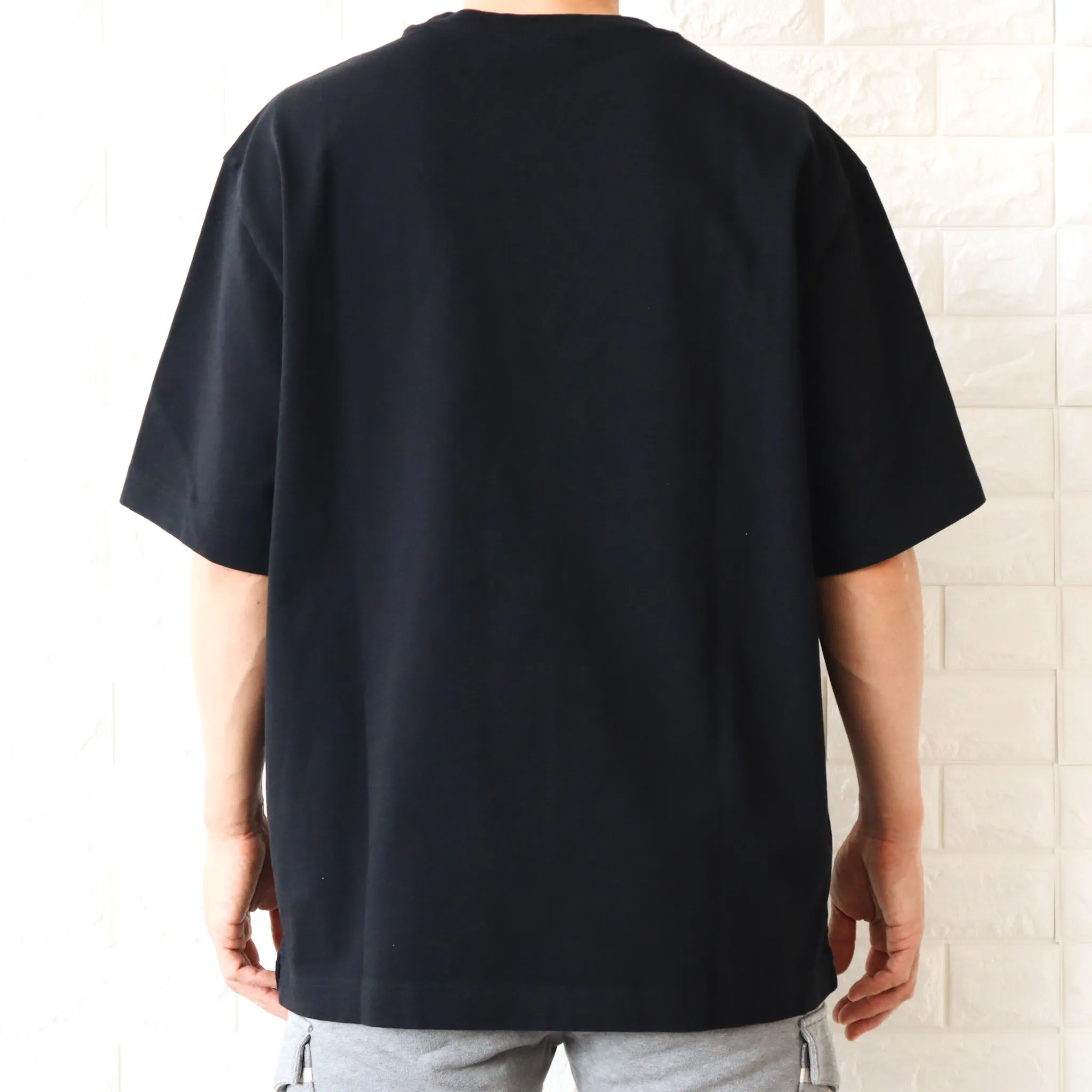 MAISON KITSUNE  |Crew Neck Unisex Plain Cotton Short Sleeves Oversized Logo