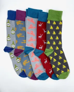 Mens Organic Cotton Crew Socks