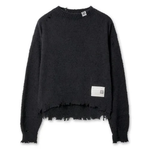 MIHARAYASUHIRO  |Crew Neck Unisex Street Style Long Sleeves Plain Cotton