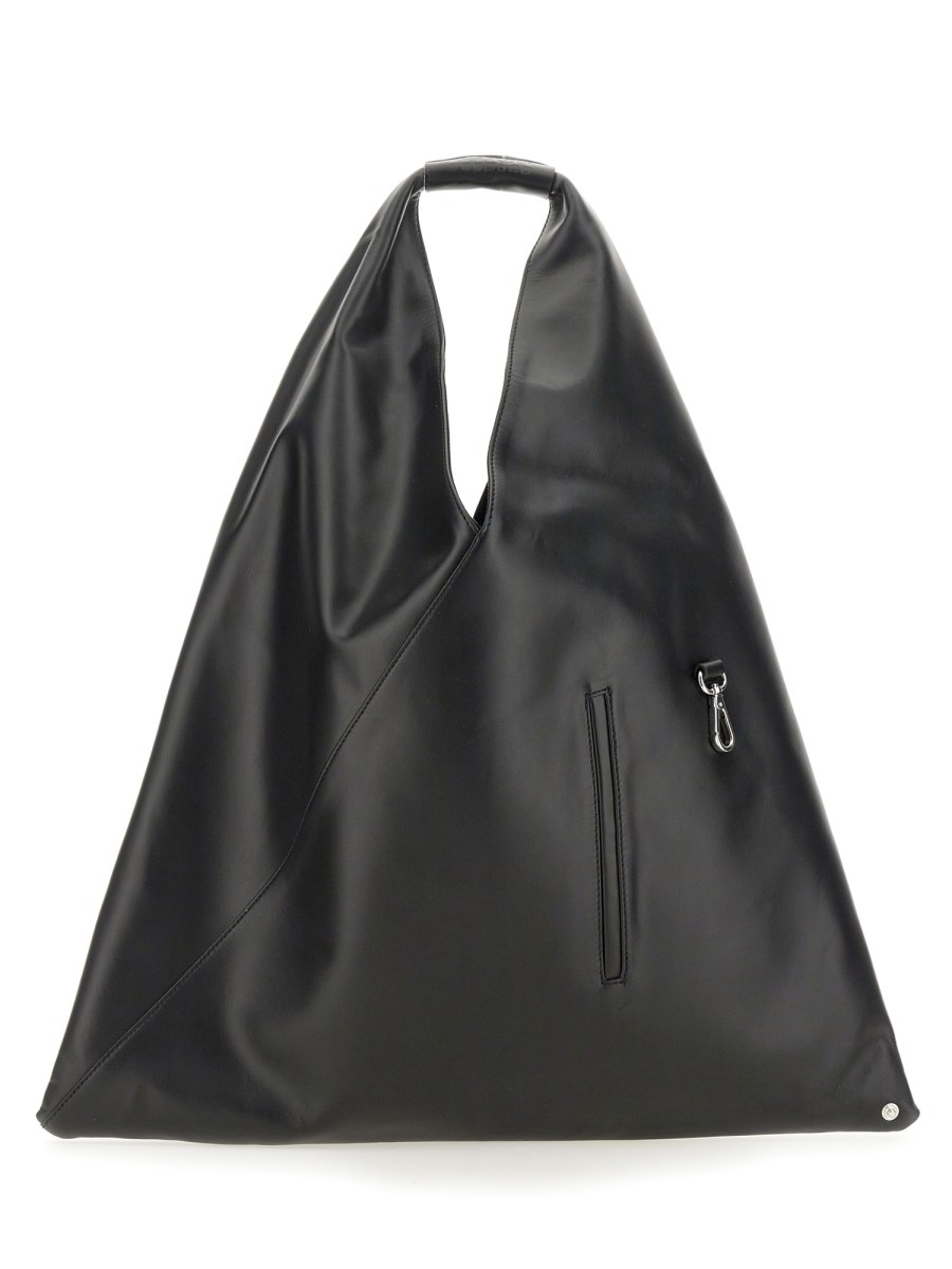 MM6 MAISON MARGIELA    MEDIUM LEATHER JAPANESE SHOULDER BAG