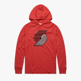 Portland Trail Blazers Logo Lightweight Hoodie