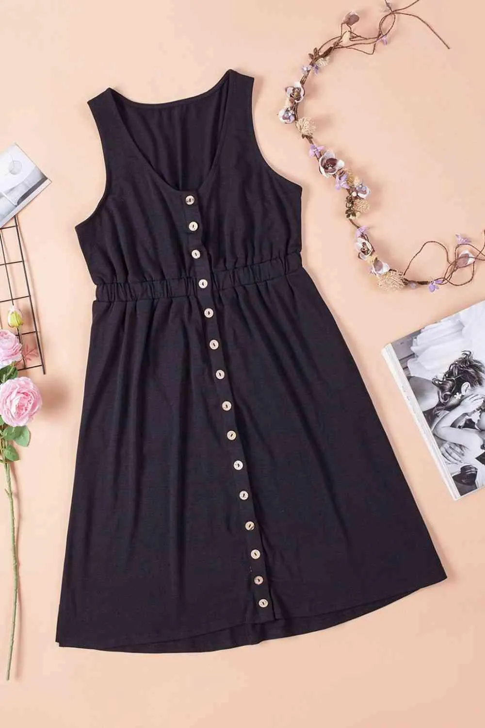 Relaxed Magic Sleeveless Dress