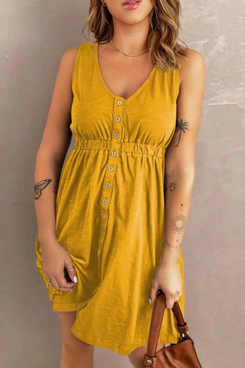 Relaxed Magic Sleeveless Dress