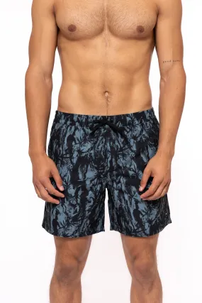 Rusty USA Fresno 17 Elastic Boardshort Blue Wash BLUE WASH