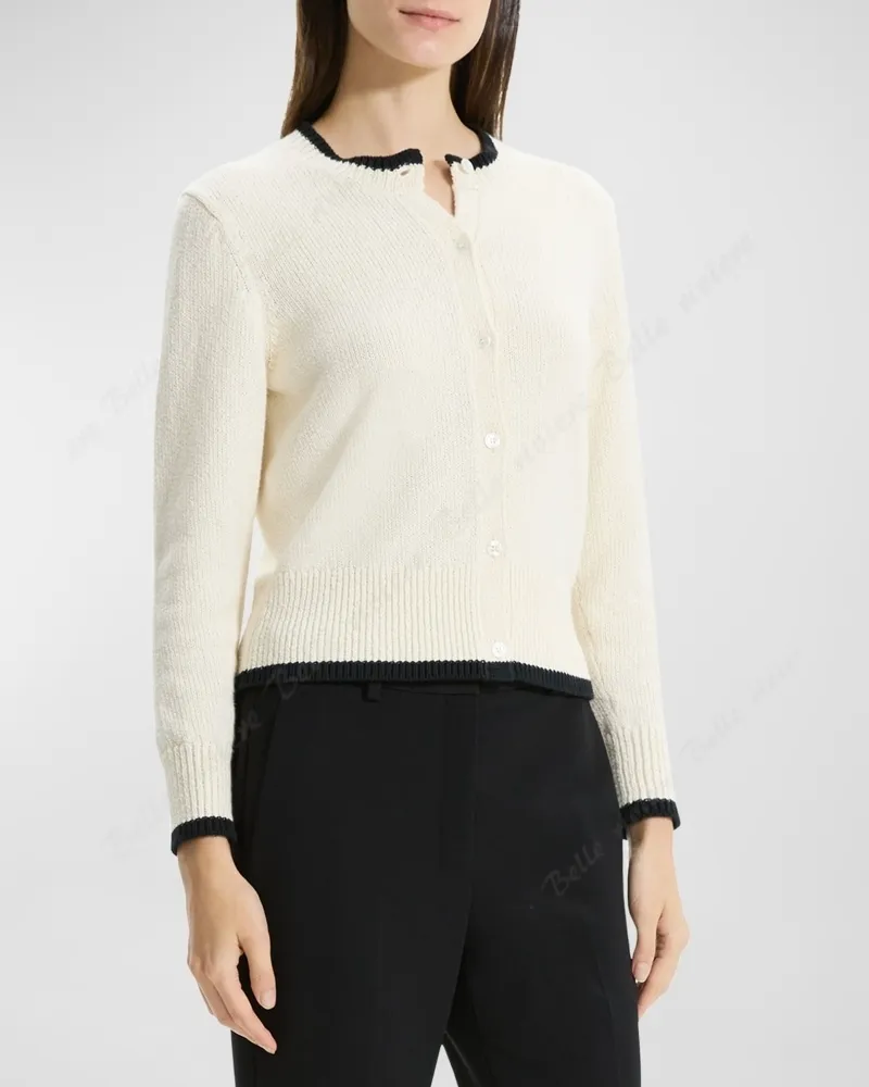 Theory  |Casual Style Wool Long Sleeves Cotton Office Style