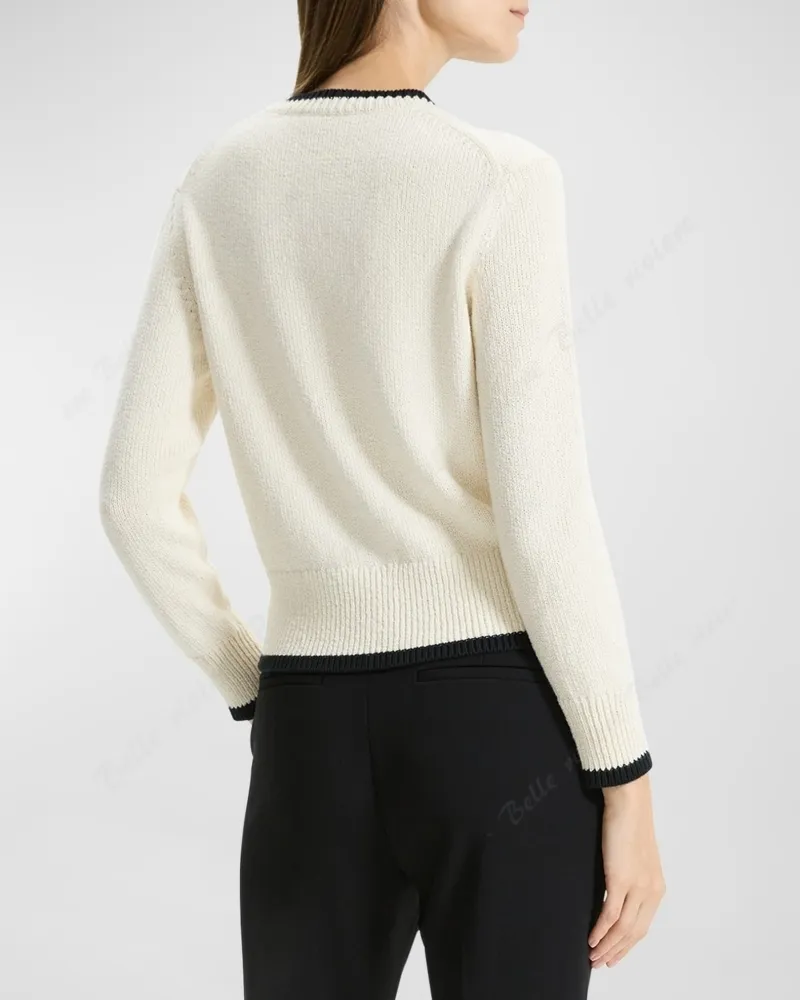 Theory  |Casual Style Wool Long Sleeves Cotton Office Style