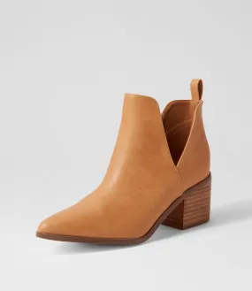 VERALI Fierce Caramel Ankle Boots