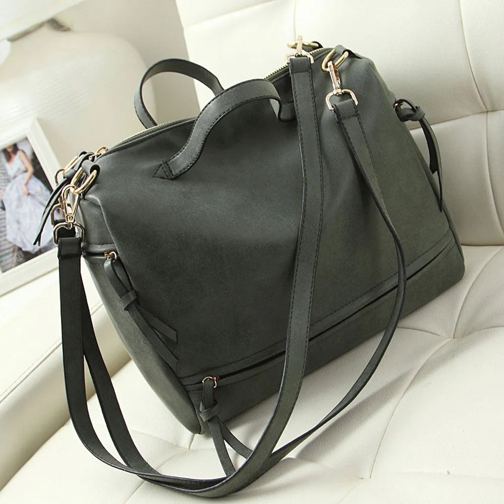 Women Bag Messenger Tote Bags Vintage Handbag Famous s Clutch Nubuck Leather Motorcycle Retro Shoulder Big Handbags